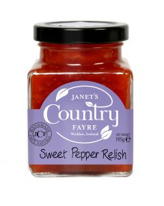 Sweet Pepper Relish - Janets Country Fayre