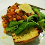 Chickpea & Courgette Bruschetta