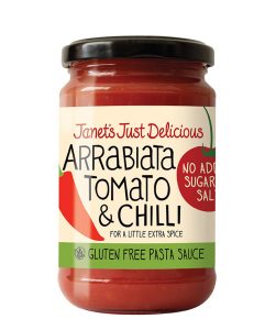 JJD Arrabiata Tomato & Chili Pasta Sauce