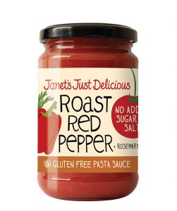 Roast Red Pepper and Rosemary Pasta Sauce - Gluten Free