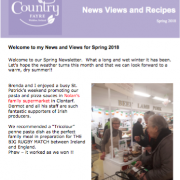 Newsletter Spring 2018